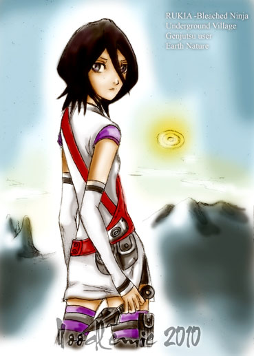 rukia bleached-ninja contest