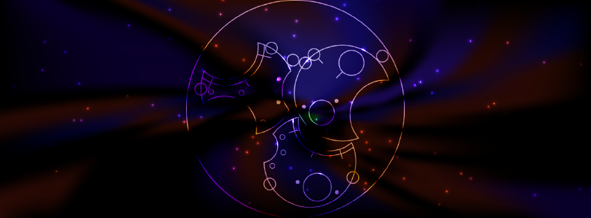 Gallifreyan Facebook cover