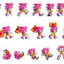 Amy Rose is Sonic 3 and Knuckles sprites