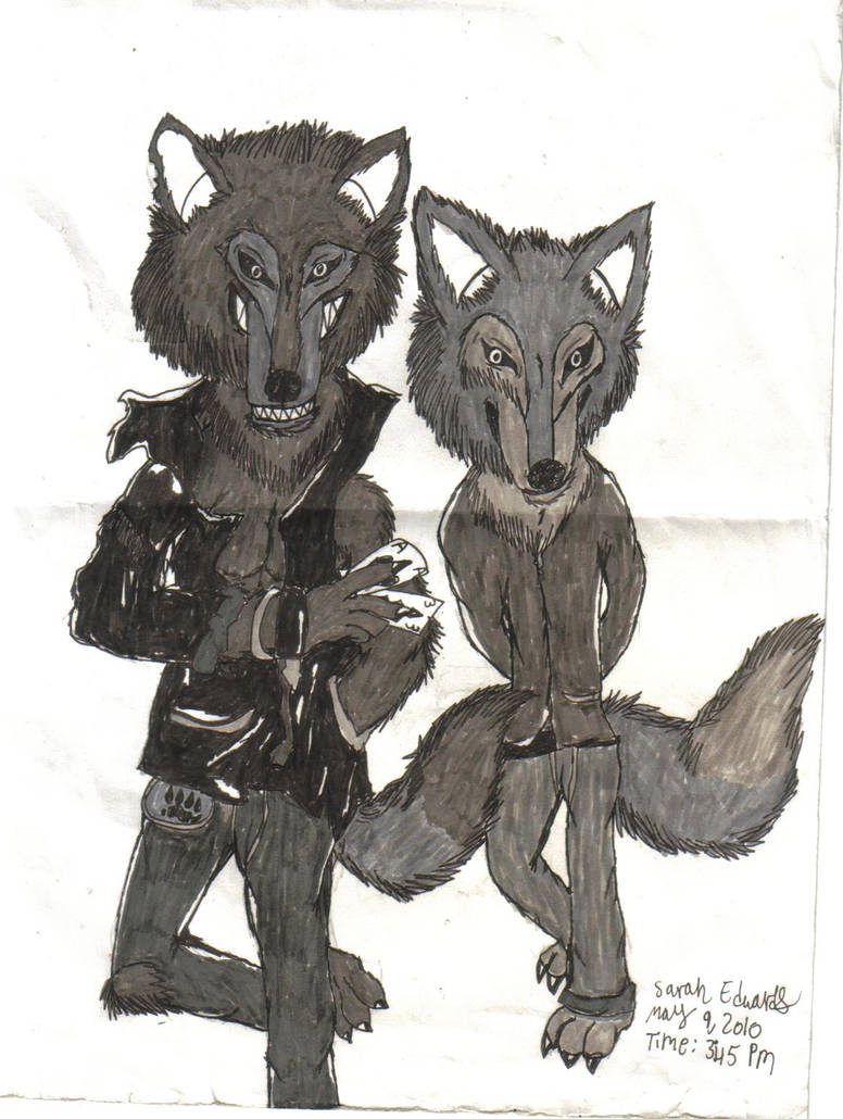 Werewolf characters by sparky234 on DeviantArt