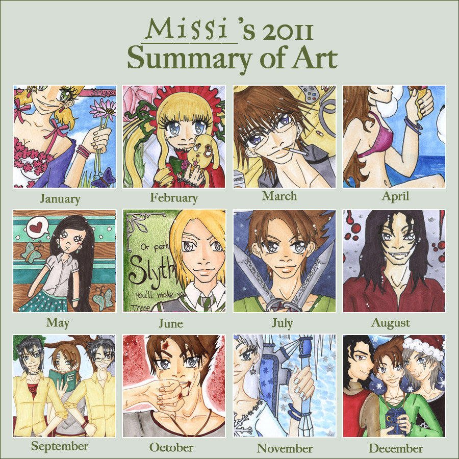 Artwork Summary 2011