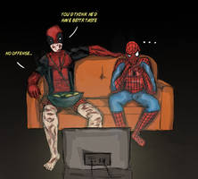 Wade and Peter's movie night