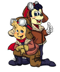 Alvin and Max Unfinished by Tinycon