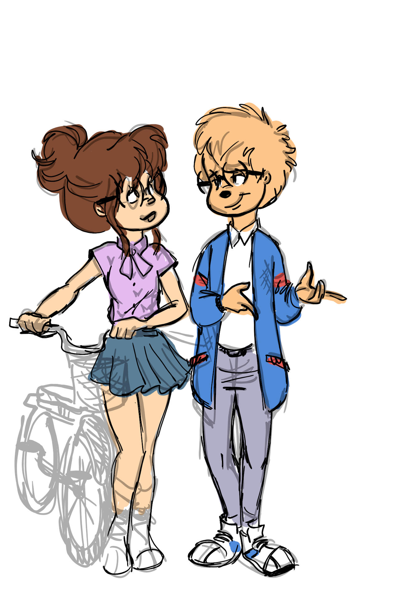 Walk you Home by Tinycon on DeviantArt
