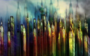 Scorched Skyline by rabbitica Scorched Skyline by rabbitica