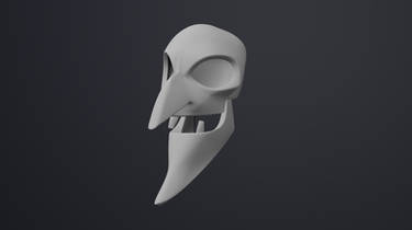 3D Model Banjo Kazooie - Gruntilda Skull