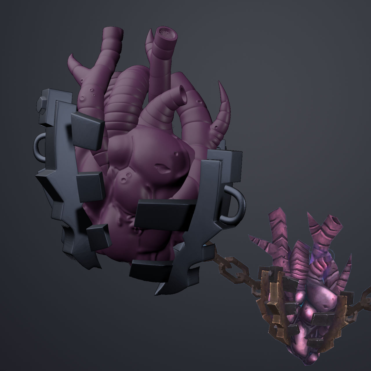 Shaarj 3D Model: World of Warcraft - Heart of Y'Shaarj by FumblingMaoMao on ...