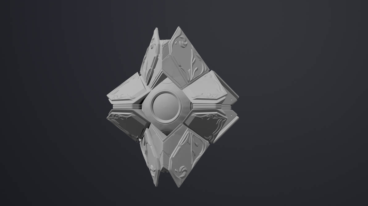 3D Model: Destiny 2 - Ghost Shell The Right Choice by FumblingMaoMao on ...