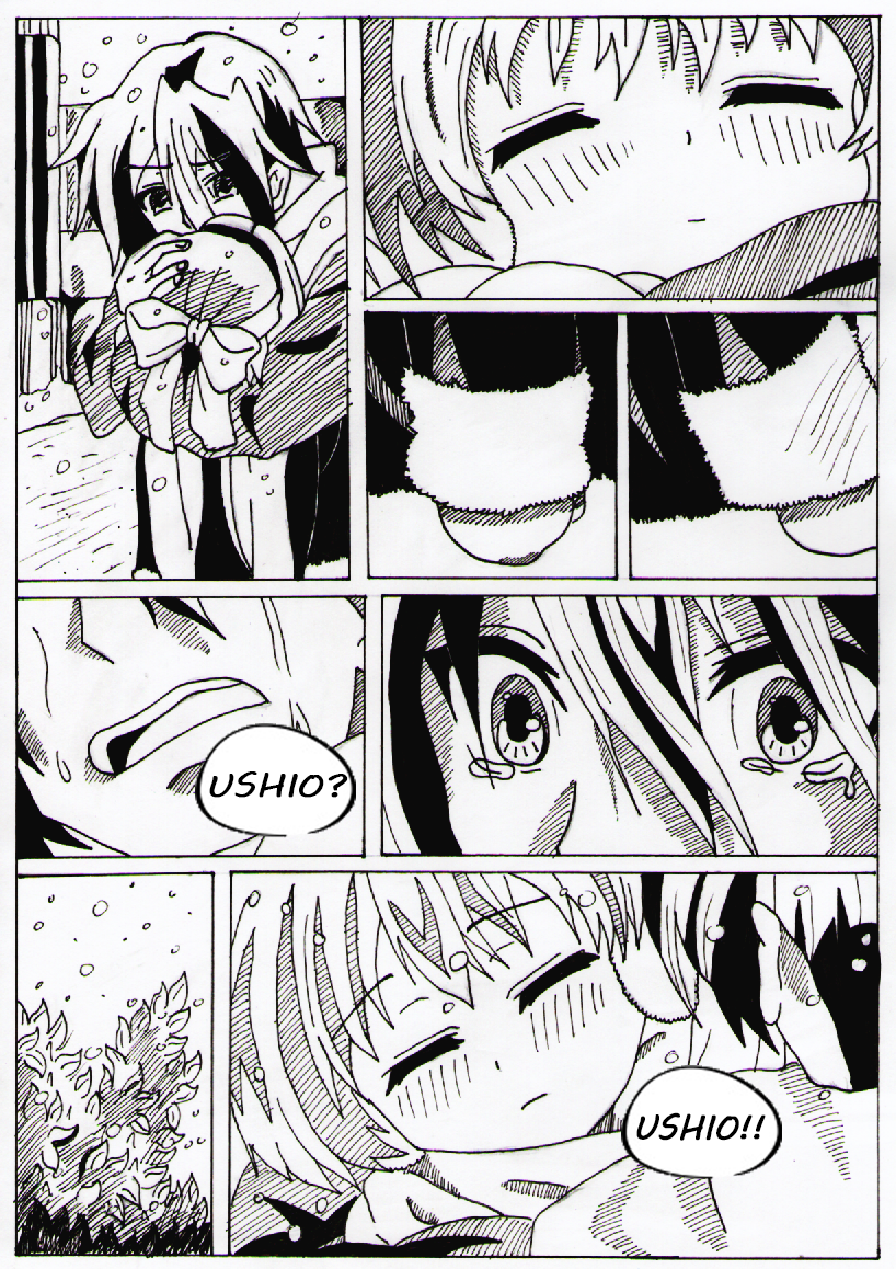 My Clannad Manga Adaption: Ushio's Death page 3/4 by Tachibananaa on  DeviantArt