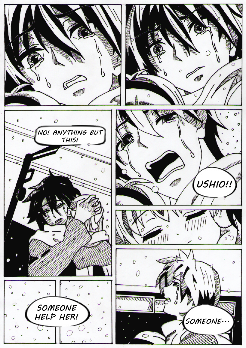 My Clannad Manga Adaption: Ushio's Death page 2/4 by Tachibananaa on  DeviantArt