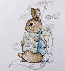 Easter Greetings from Peter Rabbit