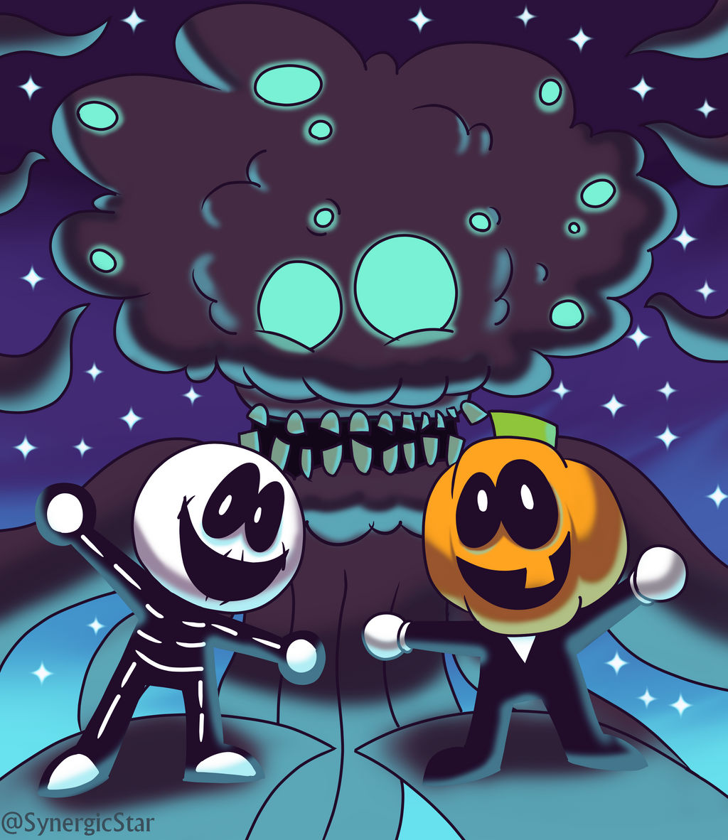 Fanart Spooky Month The Stars By Synergicstar On Deviantart