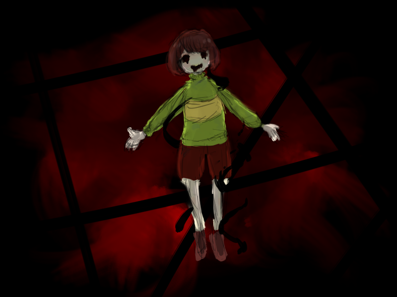 Chara S Very Spooky Jumpscare By Cigima On Deviantart Chara S Very Spooky Jumpscare By Cigima On Deviantart