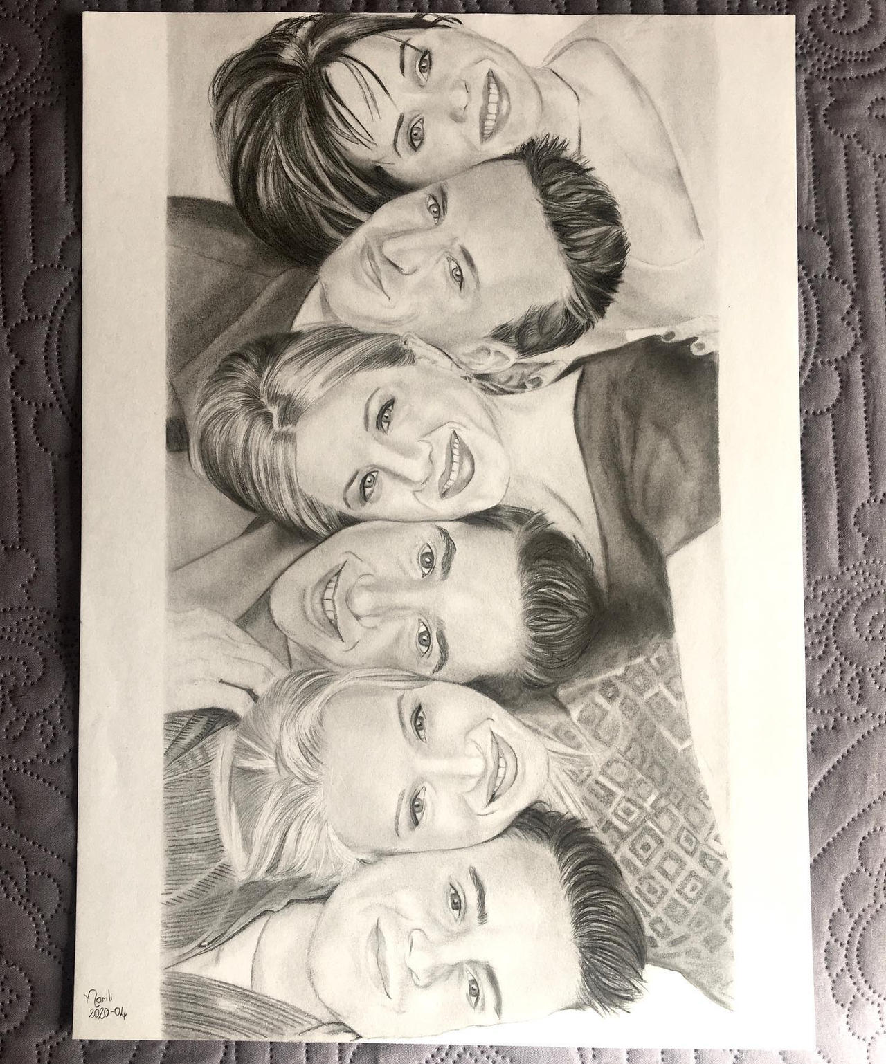 Friends Fan Art by MarilisArtwork on DeviantArt