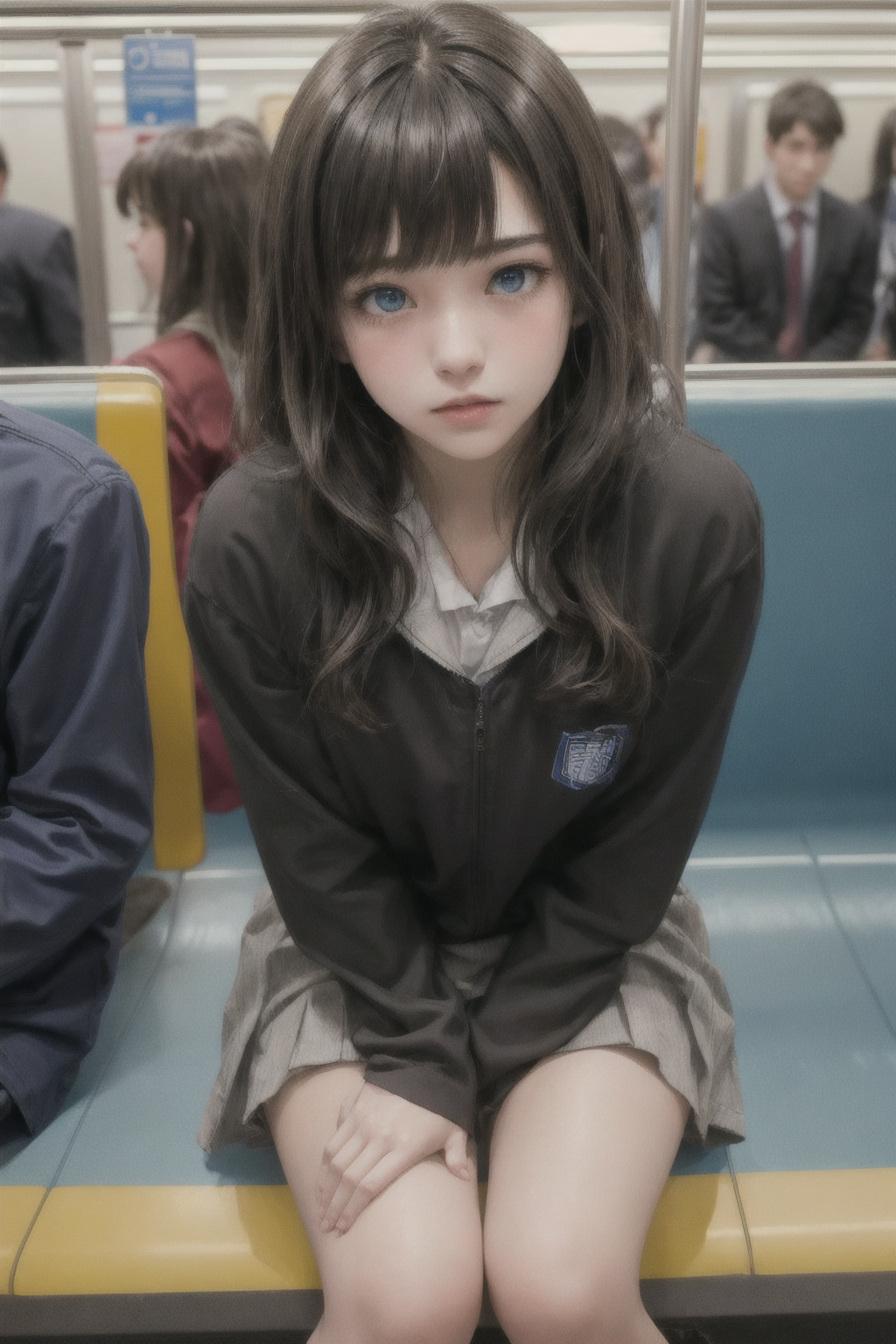 Teasing Schoolgirls In Subway 7 By Aigravure On DeviantArt teasing-schoolgirls-in-subway-7-by-aigravure-on-deviantart