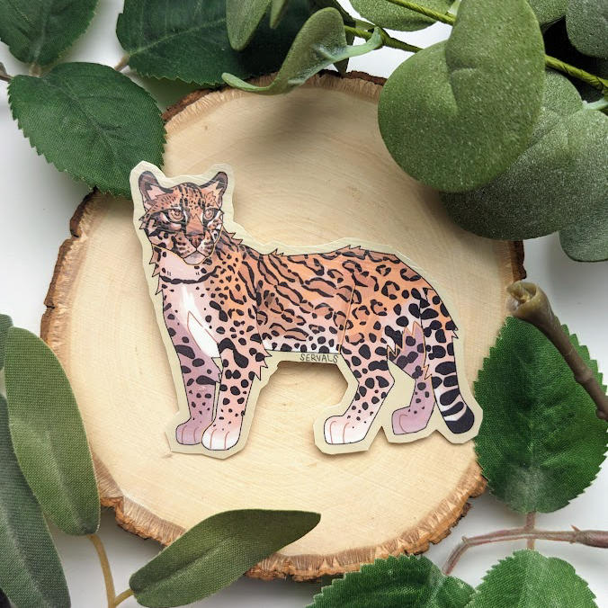Ocelot Sticker ocelot sticker!! by servals on DeviantArt