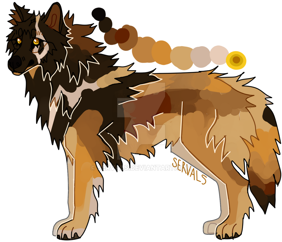 wolf design!! by servals on DeviantArt