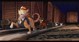 Skimbleshanks The Railway Cat