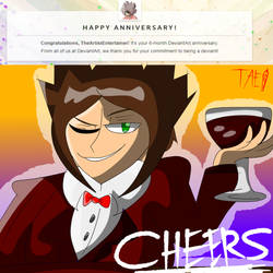 6 Months On DA Celebration Photo Cheers~