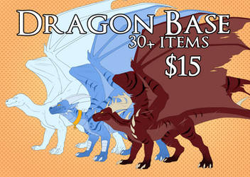 Dragon Reference Base Feral Dragon Reference Sheet Base - 50 Items by Eyenoom on DeviantArt