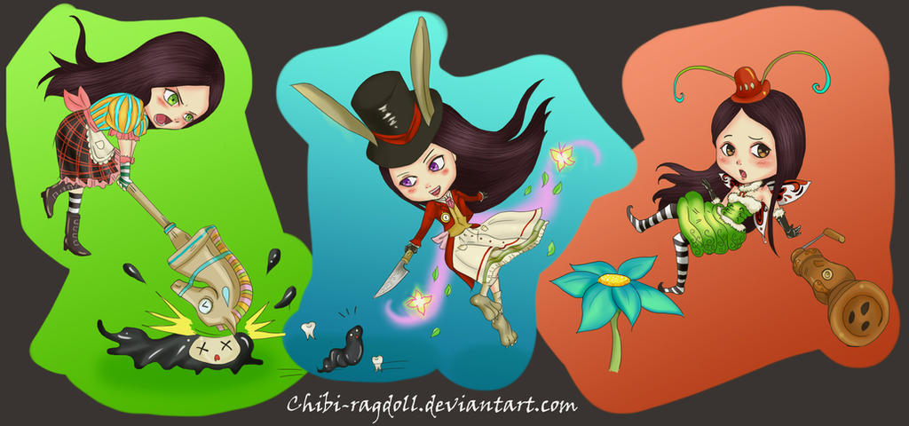 Alice's Dresses I by Chibi-Ragdoll on DeviantArt