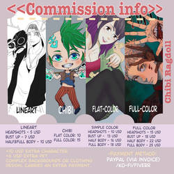 Commission open