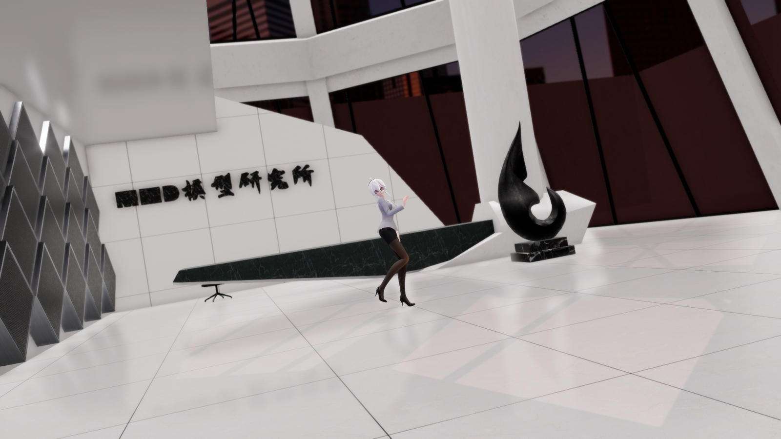 MMD Office [stage dl] by ZWY2000 on DeviantArt