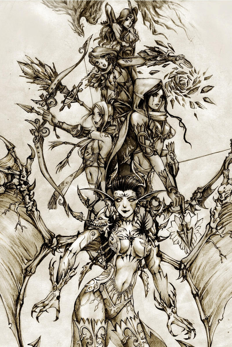 DOTA Allstars - Stand of the Heroines by KenshjnPark