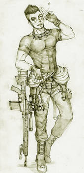 COMMISSION: Call of Duty character 3