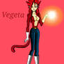 vegeta ss4 female version by Djouhou