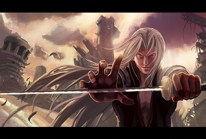 Sephiroth Fanart: Dawn