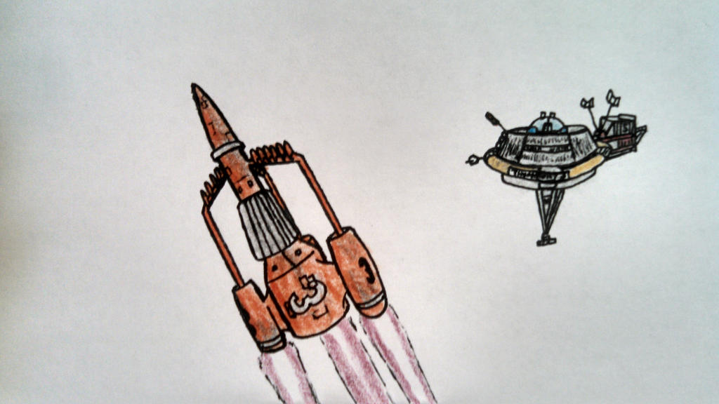 Space Race by Rockyrailroad578 on DeviantArt