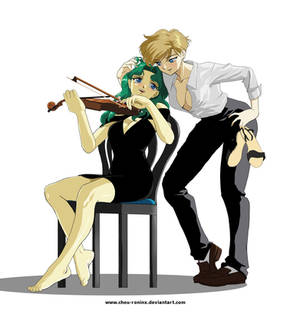 Michiru and Haruka