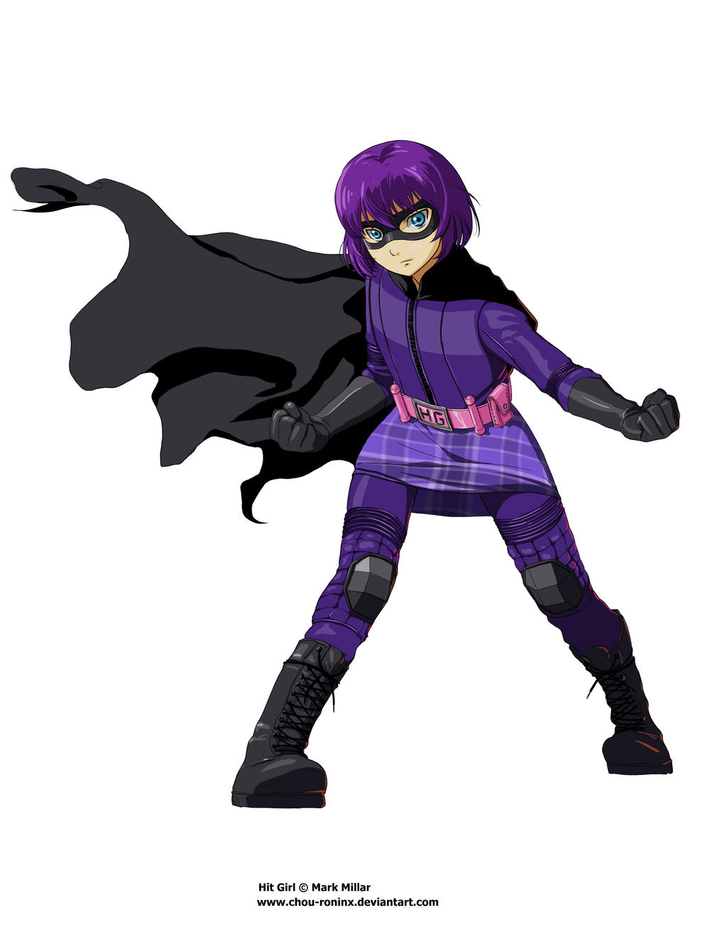 Commission Hit Girl By Chou roninx On DeviantArt commission-hit-girl-by-chou-roninx-on-deviantart