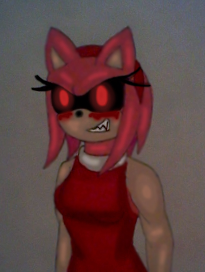 Amy and Sonic.exe by WolfKIce on DeviantArt