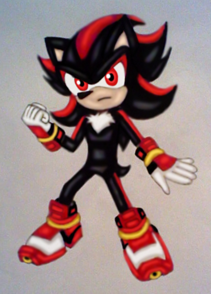 Classic Shadow the Hedgehog by SvanetianRose on DeviantArt