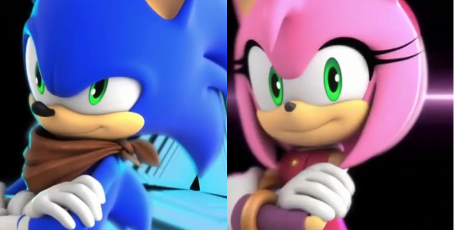 picture Sonic Boom Sonic And Amy Deviantart sonic boom sonic and amy by gothnebula