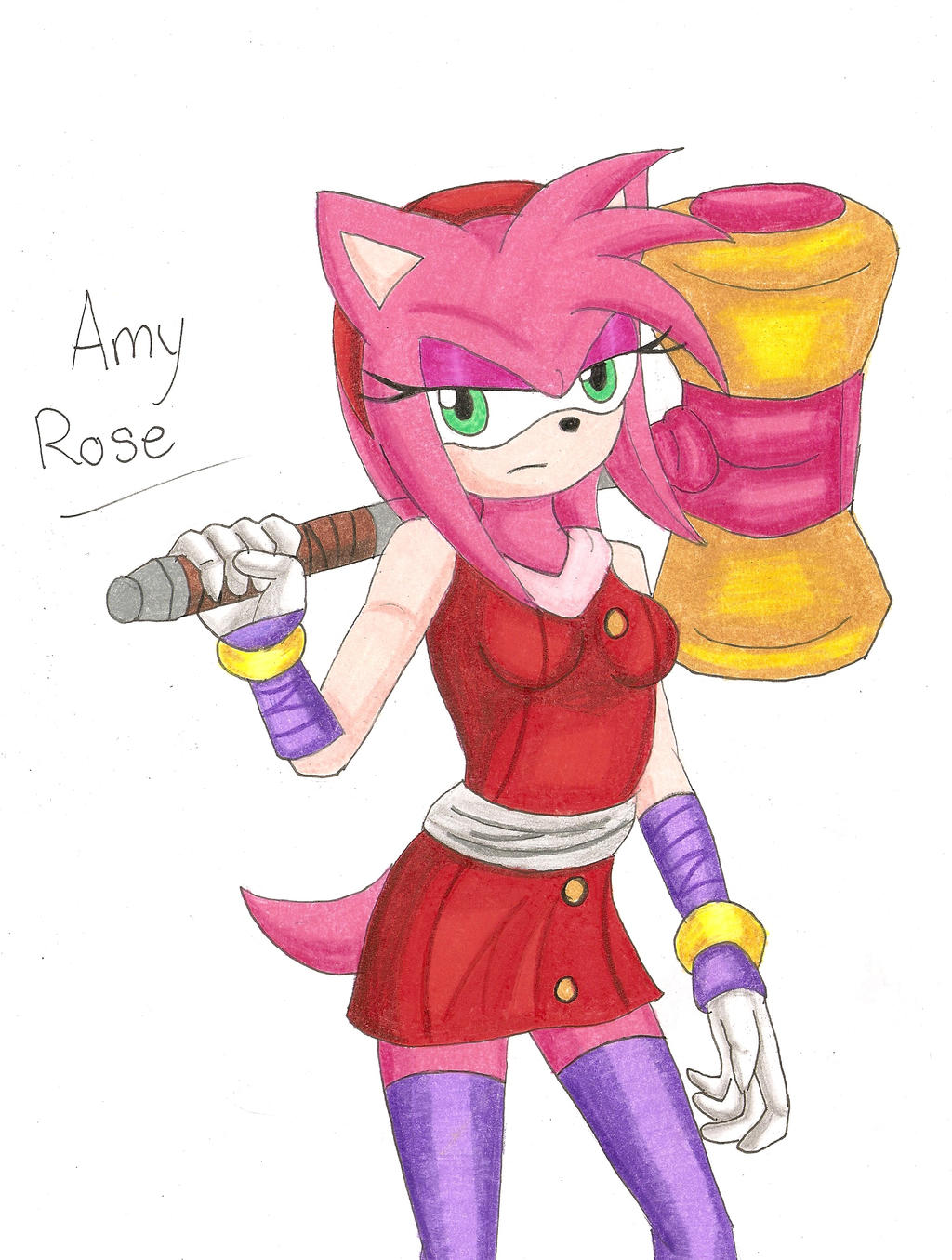 Sonic boom: Amy Rose by ArtWiki on DeviantArt