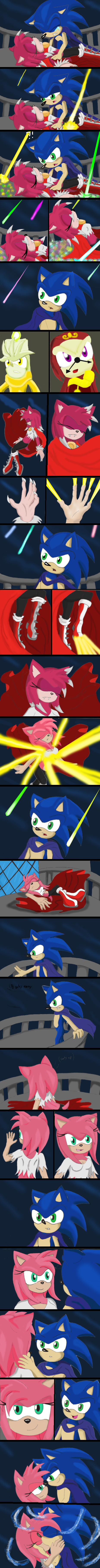 SonAmy: HatPW transformation comic strip