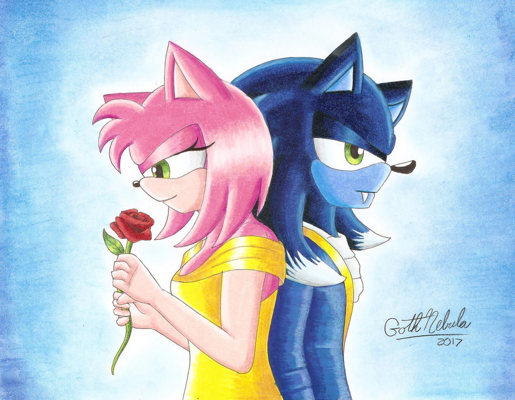 SonAmy: Beauty and the Werehog