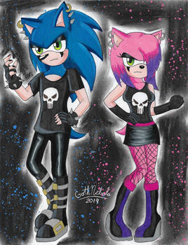 Emo Goth SonAmy 2019