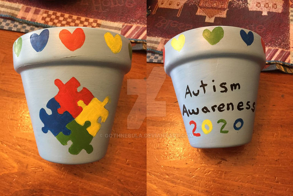 Autism Pot Vase by GothNebula on DeviantArt