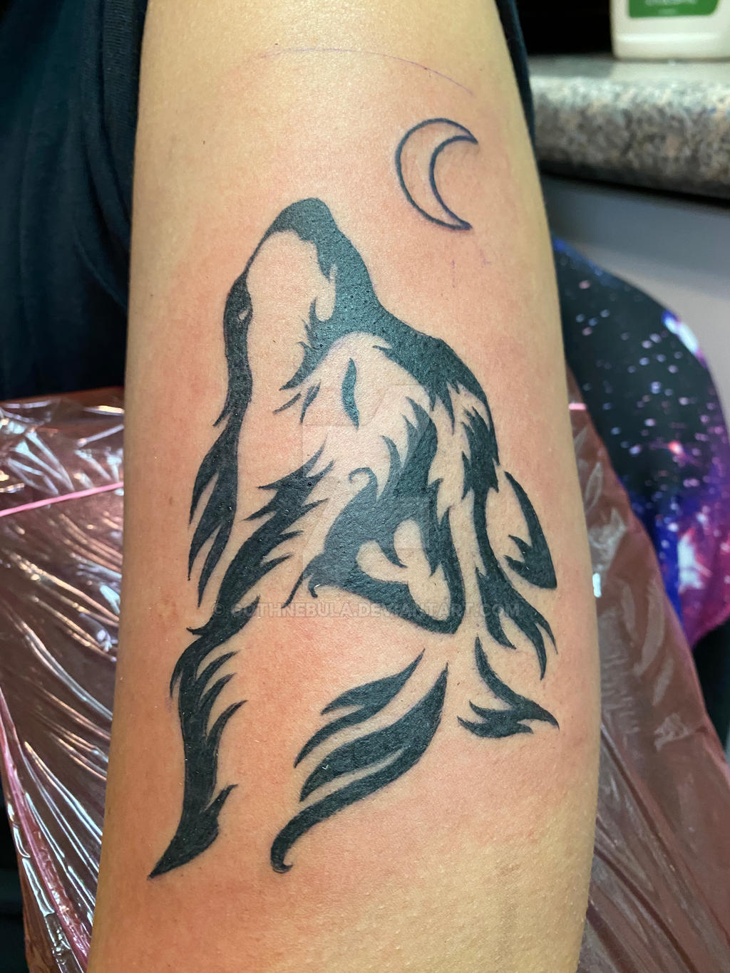 Tribal Wolf Tattoo by GothNebula on DeviantArt