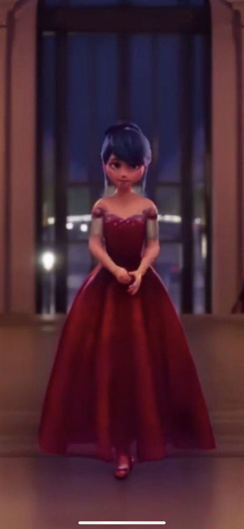 marinette prom dress marinette made this dress thinking that she would dance with adrien in their prom party, they would have their first kiss and he would tell her how beautiful she looks wearing it :(