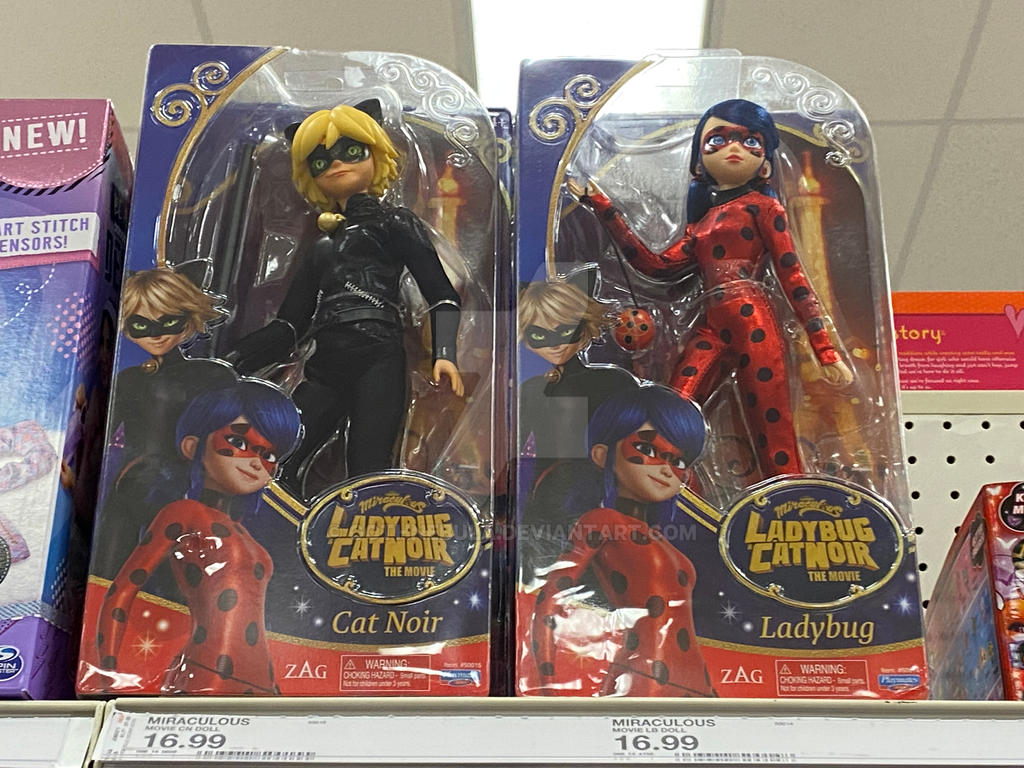 Miraculous movie dolls at Target store by GothNebula on DeviantArt