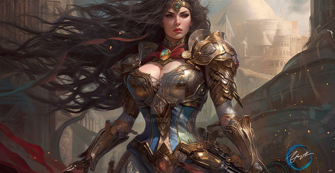 Wonder Woman - Steampunk Warrior Princess