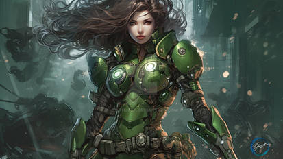 Green Lantern Corps: The Female Space Marine