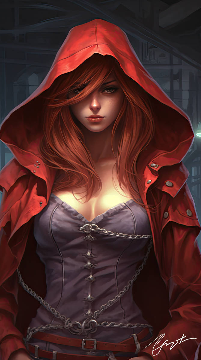 Red Riding Hood Rogue Crimson Look : Modern Red Riding Hood by HeathJett on DeviantArt