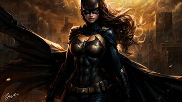 Nightfall's Avenger: Batgirl's Silent Vigil