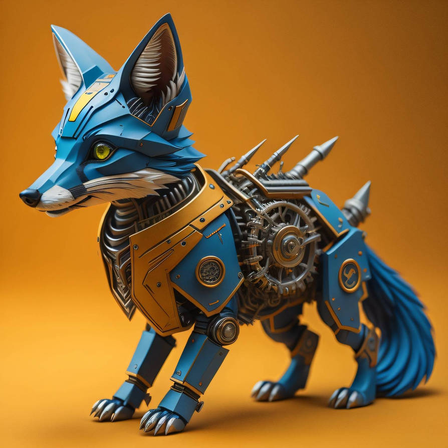 Fox mechanical by ElsonDIon on DeviantArt